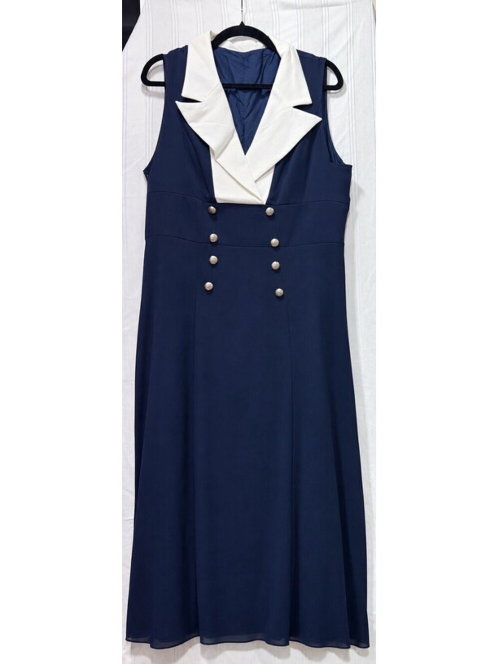 White Tuxedo Dress Woman’s Plus Size
